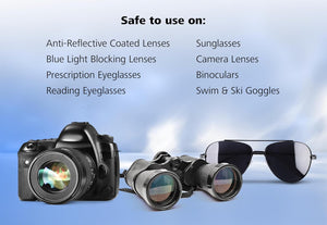 Zeiss Lens Care Pack - 2-8 Ounce Bottles of Lens Cleaner, 2 Microfiber Cleaning Cloths