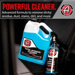 adam’s polishes powerful interior cleaner for leather vinyl and plastic surfaces