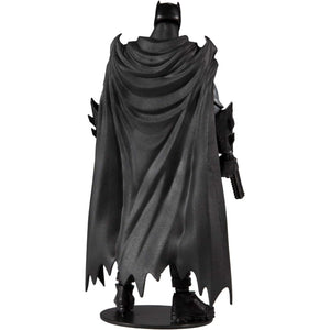 Back view of McFarlane DC Batman Flashpoint 7-inch action figure showing detailed cape design.