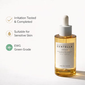 Madagascar Centella Ampoule bottle suitable for sensitive skin and EWG green grade