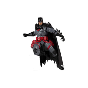 McFarlane DC Batman Flashpoint 7-inch action figure in dynamic combat pose with articulated joints.