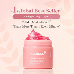 Medicube Collagen Jelly Cream global bestseller skincare product with lifted glow and collagen benefits