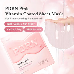 medicube-pdrn-pink-vita-coating-sheet-mask-texture