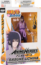ANIME HEROES - Naruto Shippuden - Uchiha Sasuke Rinnegan/Mangekyo Sharingan Action Figure