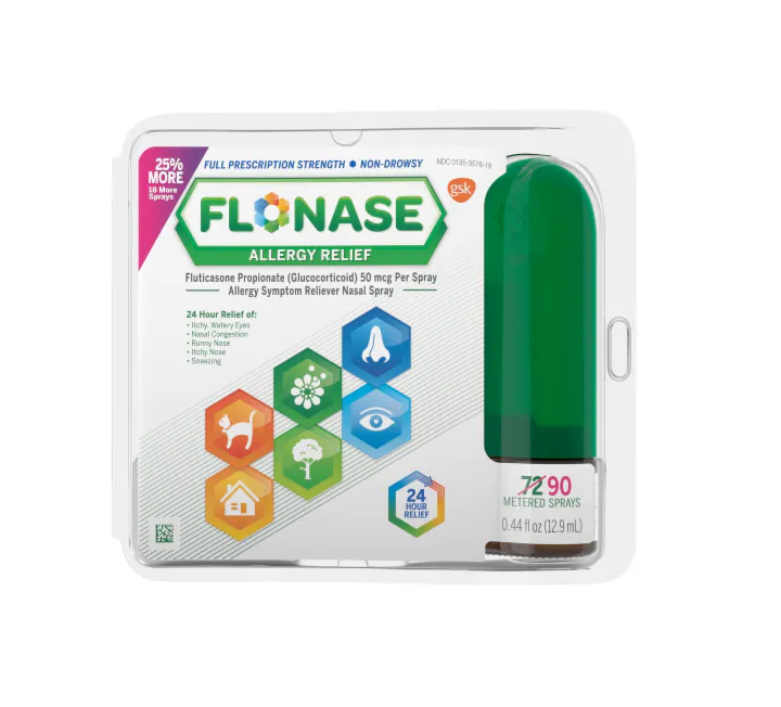 Flonase Allergy Relief Nasal Spray, 180 Count
